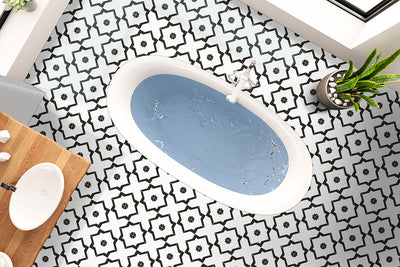 Zaria Gia 8X8 Floor or Wall Tile - Shop at Home Craft Studio - 10