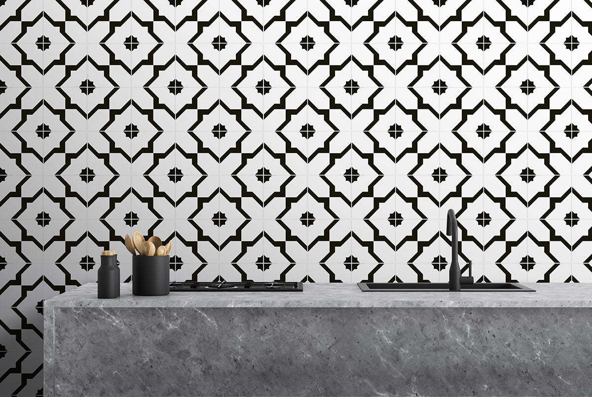 Zaria Gia 8X8 Floor or Wall Tile - Shop at Home Craft Studio - 11