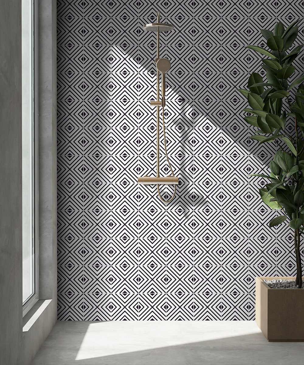 Zaria Modena 8X8 Floor or Wall Tile - Shop at Home Craft Studio - 7