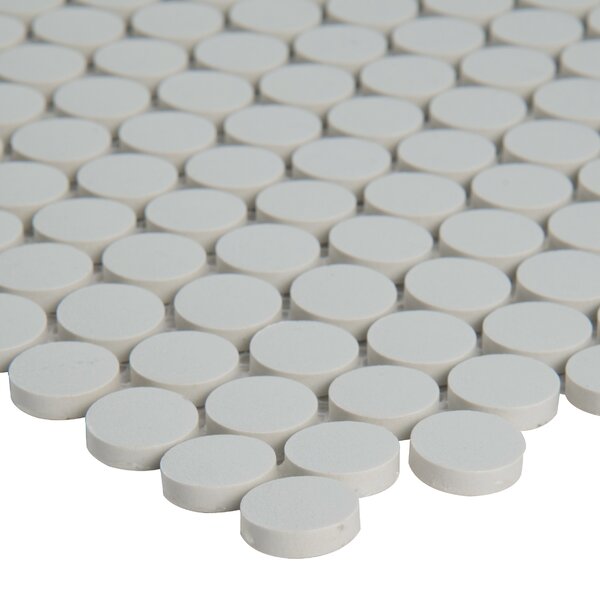 Bianco Penny Round Glossy