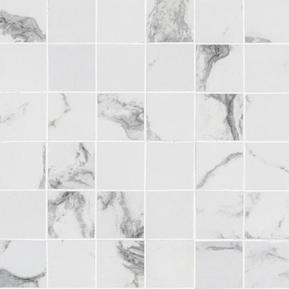 Pietra Statuario 2X2 Mosaic