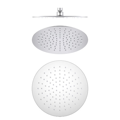Halo 10" Metal Rain Shower Head 2mm Ultra Thin Profile  - RS100