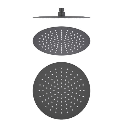 Halo 10" Metal Rain Shower Head 2mm Ultra Thin Profile  - RS100