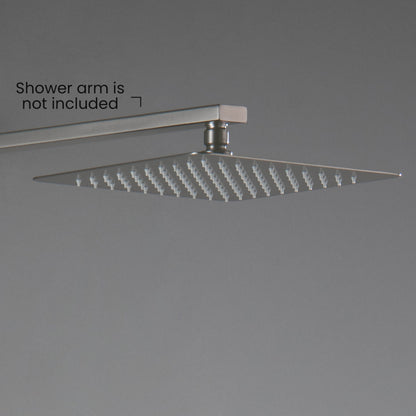 Quadra 10" Metal Rain Shower Head 2mm Ultra Thin Profile  - RS101