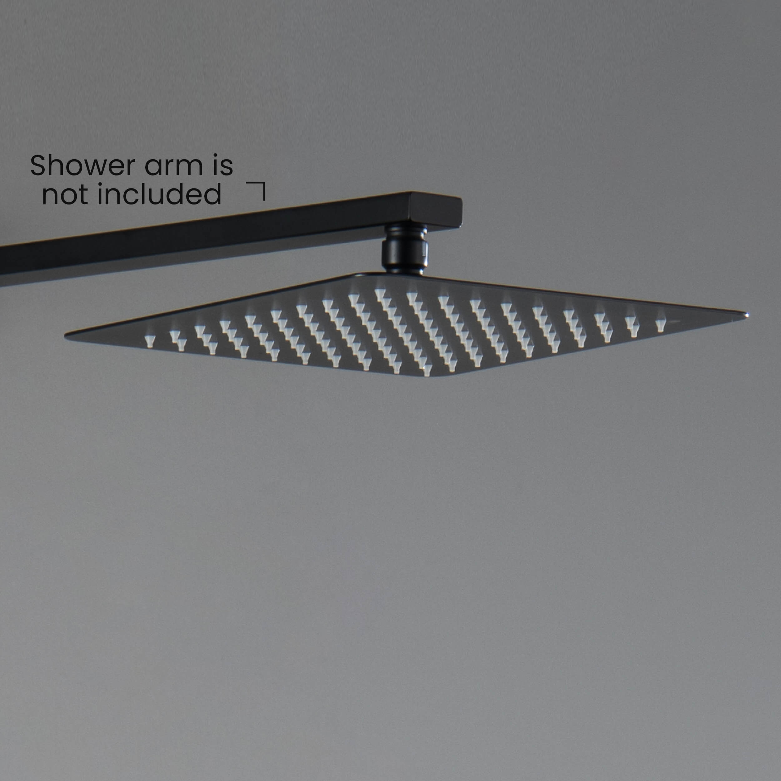 Quadra 10" Metal Rain Shower Head 2mm Ultra Thin Profile  - RS101