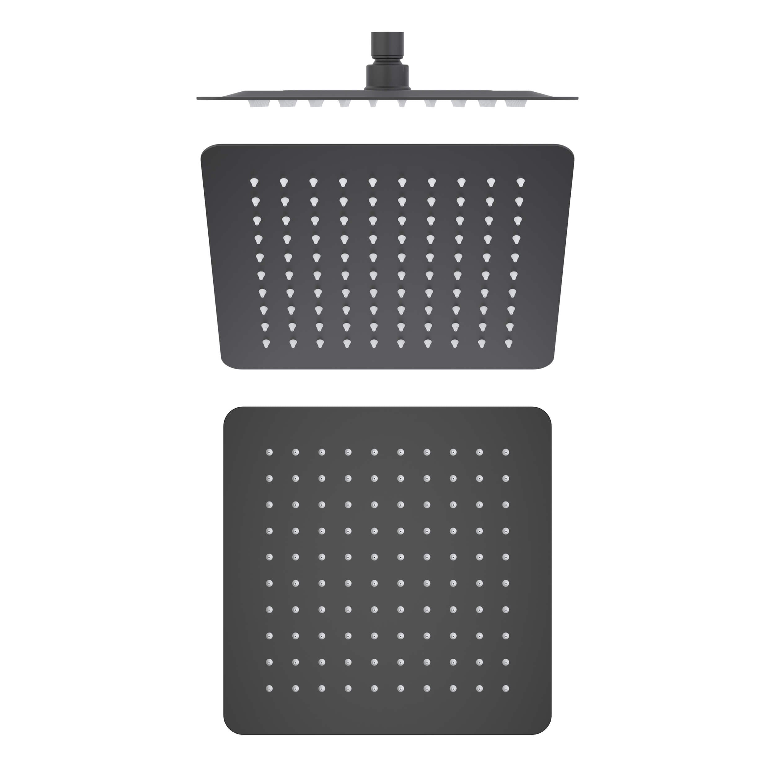 Quadra 10" Metal Rain Shower Head 2mm Ultra Thin Profile  - RS101