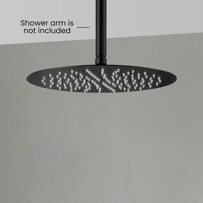Halo 12" Metal Rain Shower Head 2mm Ultra Thin Profile  - RS102