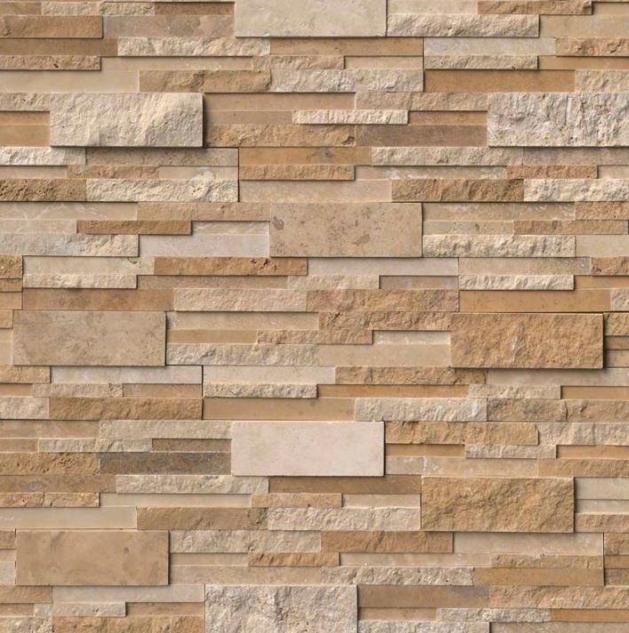 Casa Blend 3D Multi Finish 6X24 Panel