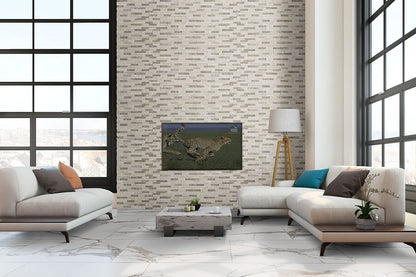 Savoy Crema 2X2 Mosaic Matte