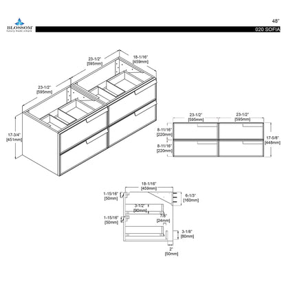 Sofia 72 Inch Vanity