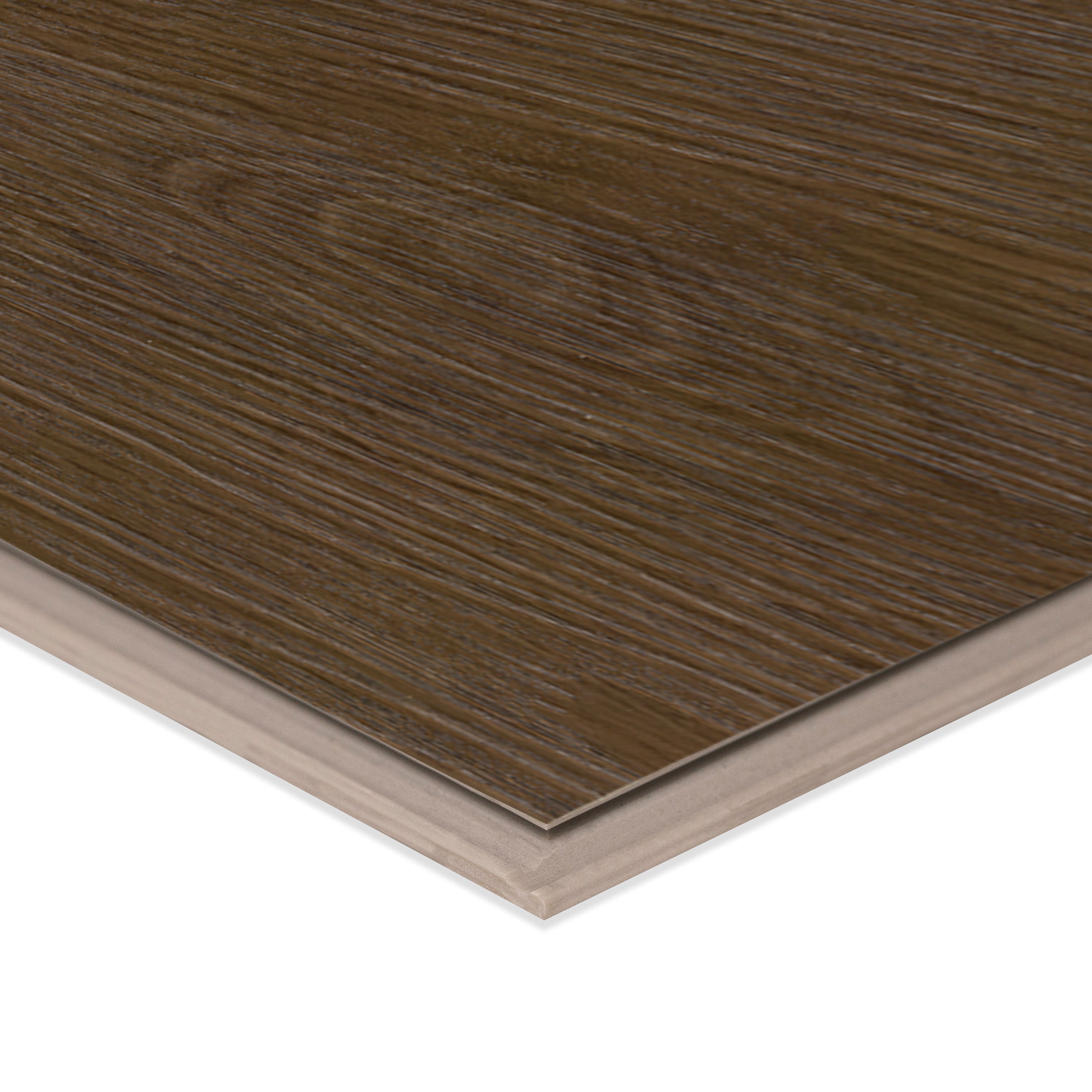 Studio Adlar luxury vinyl tile in low gloss finish, 9x48 inches, Dark Wood design, part of Everlife collection.