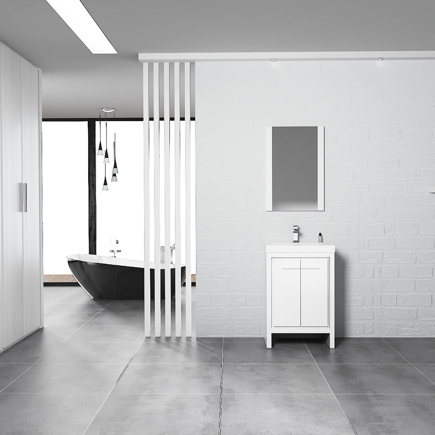 Milan 24 Inch Vanity