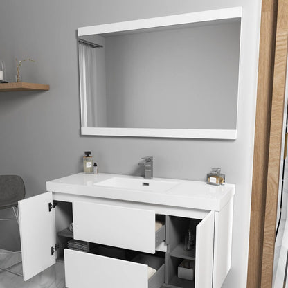 Valencia 48 Inch Single Vanity