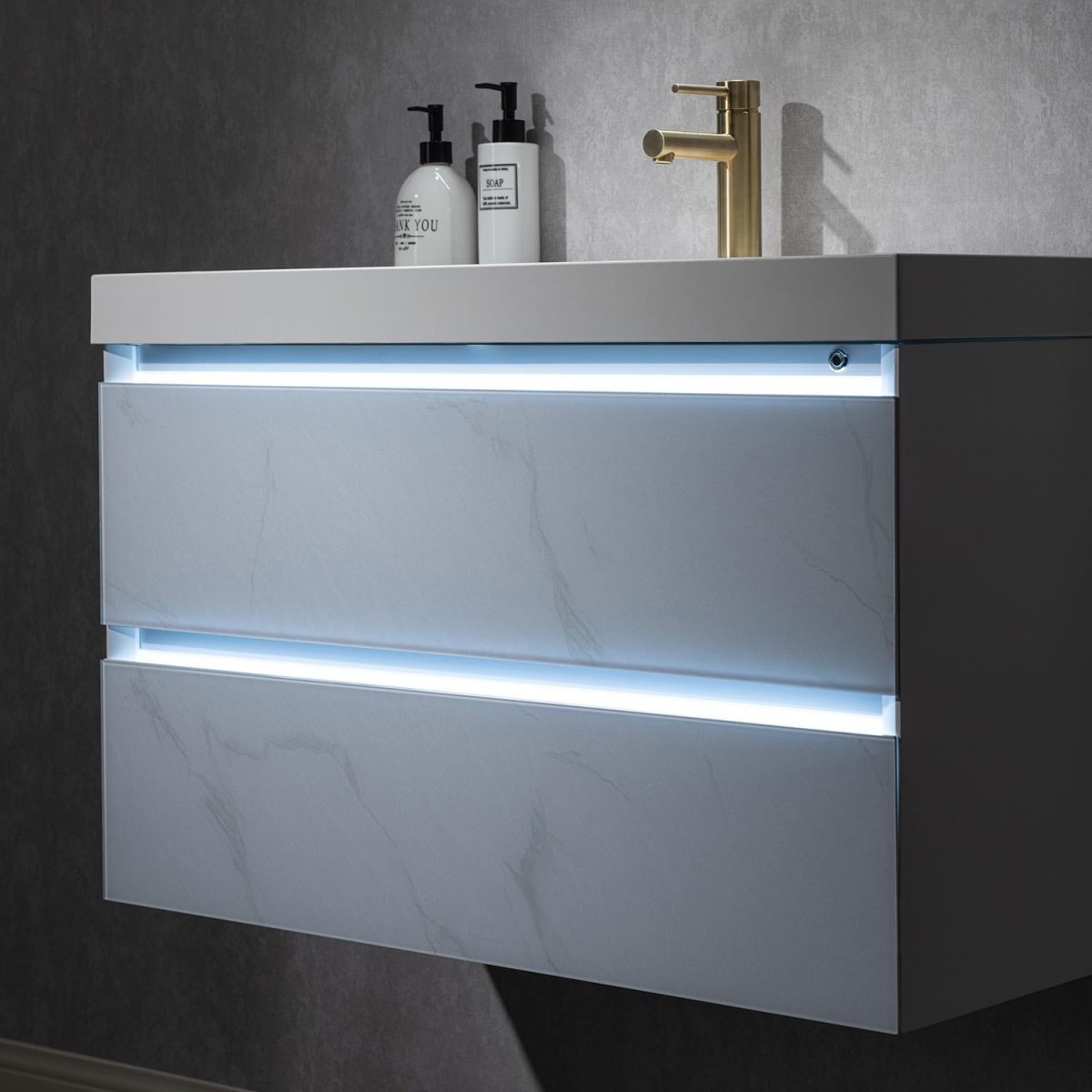 Jena 30 Inch Vanity（LED Illuminated）