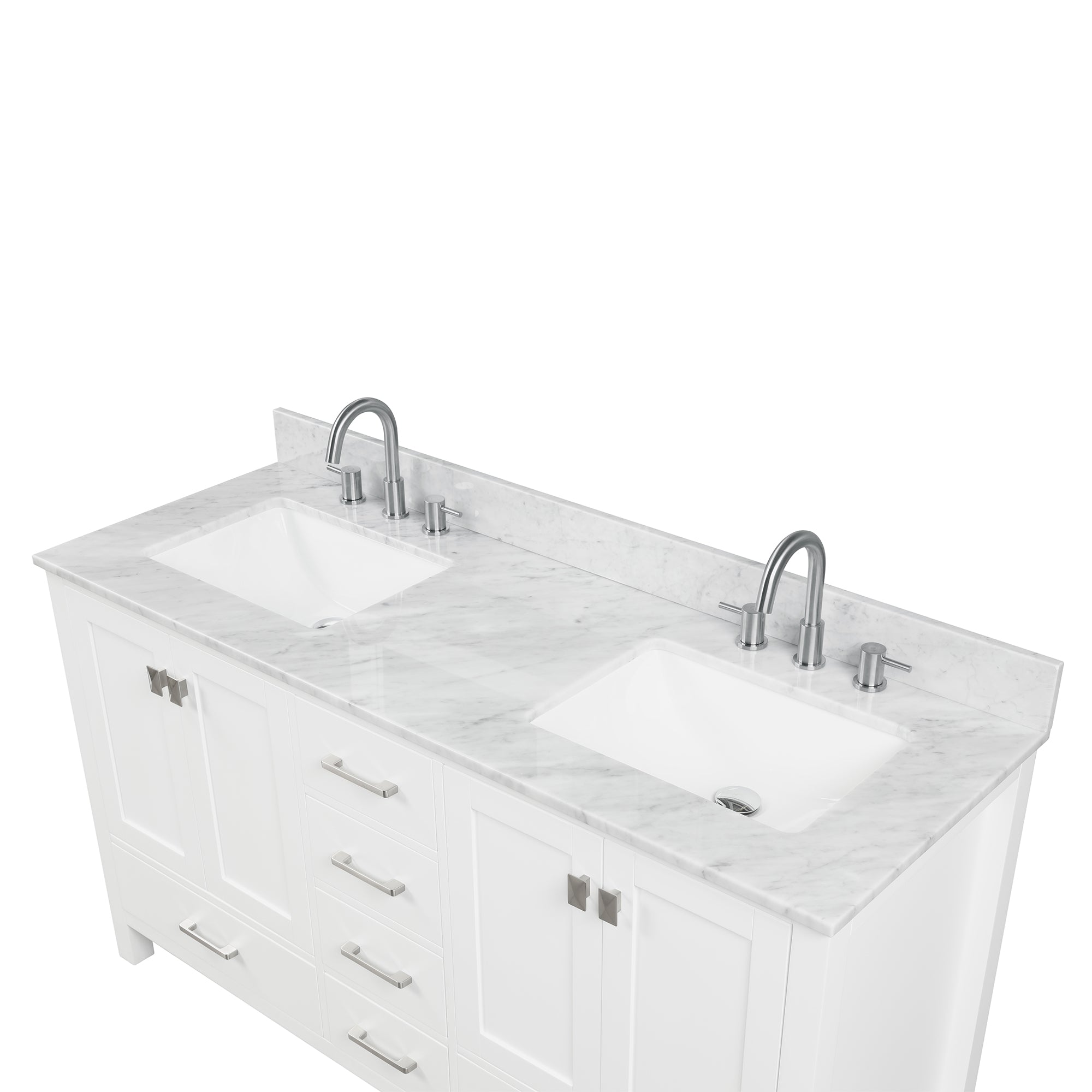 60″ Countertop – Carrara Marble – CT5 6022 03