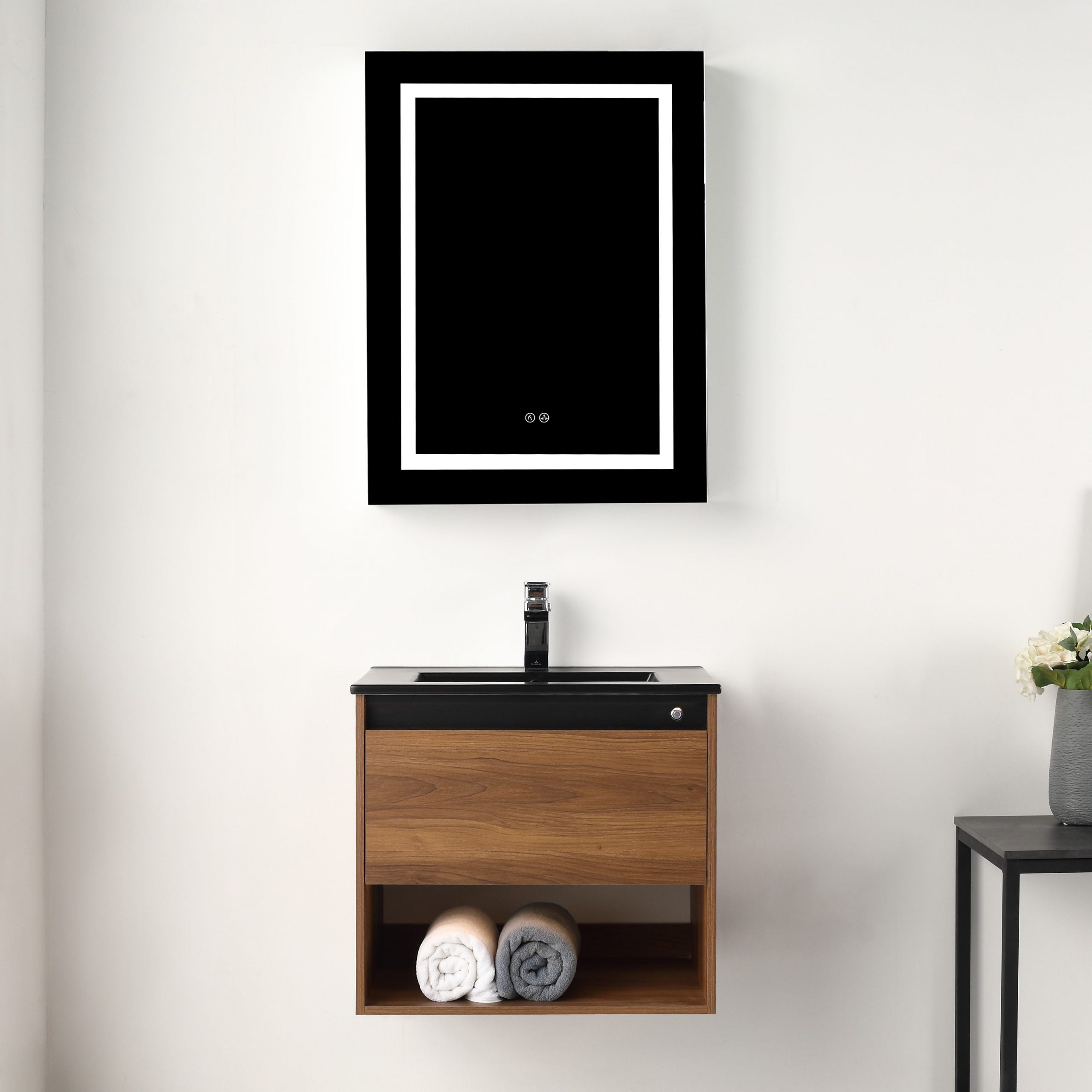 Bergen 24″ Vanity （Dual LED Illuminated）