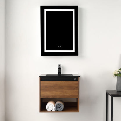 Bergen 24″ Vanity （Dual LED Illuminated）