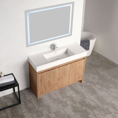 Capri 48″ Vanity （Dual LED Illuminated）