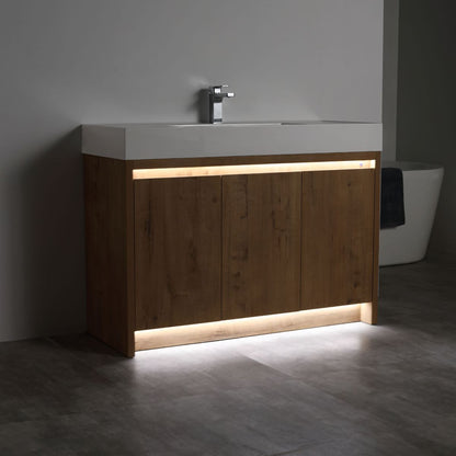 Capri 48″ Vanity （Dual LED Illuminated）