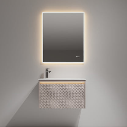 Thun 30″ Vanity With Droplet-Shaped Basin (LED Illuminated)