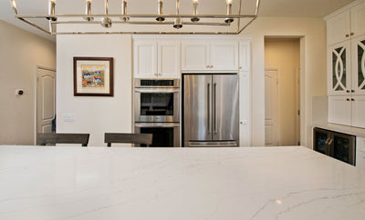 Calacatta Dorada V727 Countertops - Shop at Home Craft Studio - 2