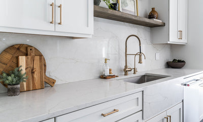 Sereno Gold V722 Countertops - Shop at Home Craft Studio - 4