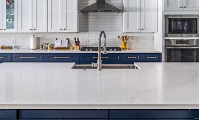 White Aurora V738 Countertops - Shop at Home Craft Studio - 3