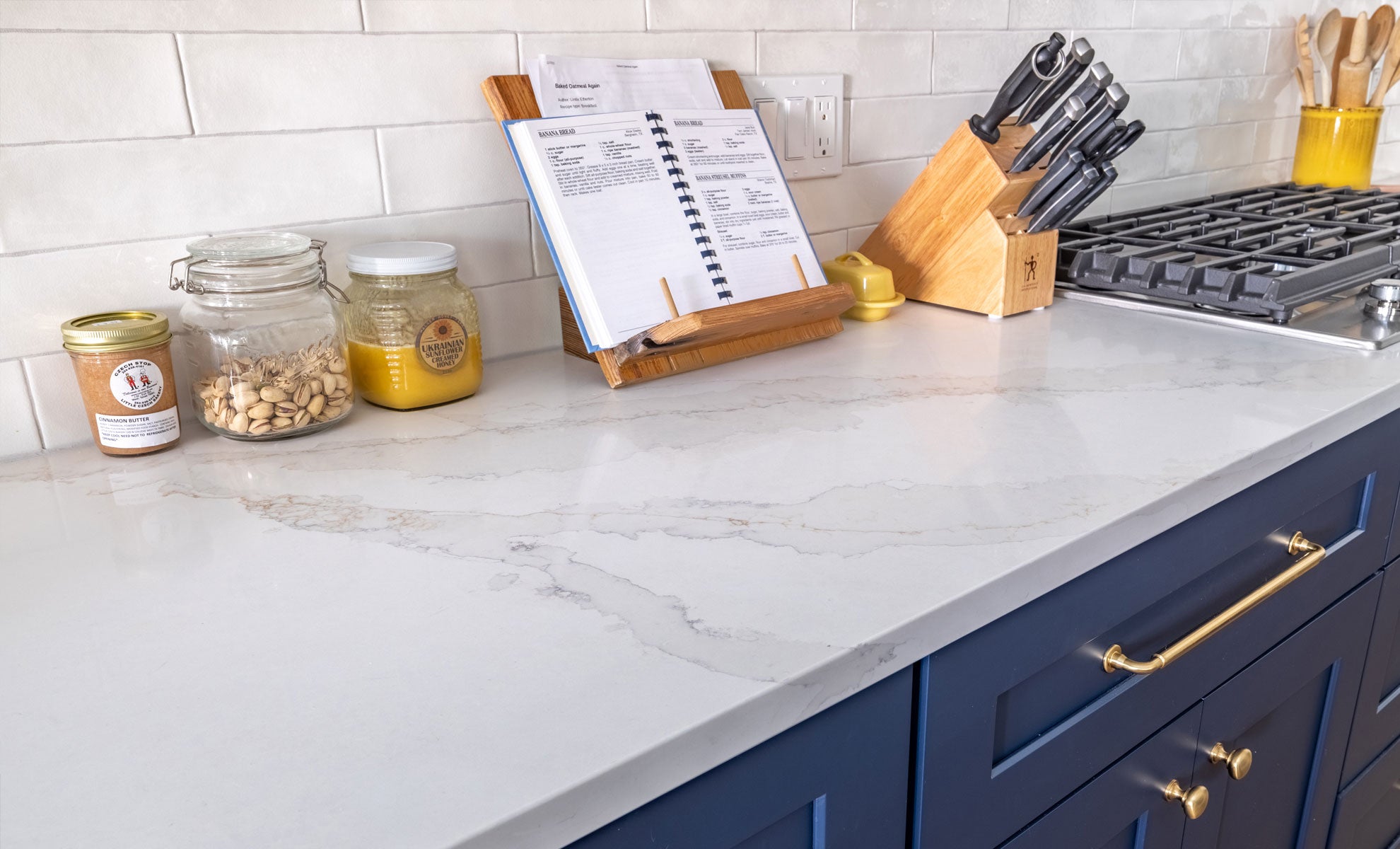 White Aurora V738 Countertops - Shop at Home Craft Studio - 4