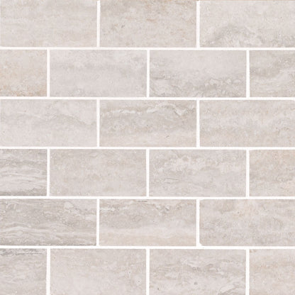 Veneto White 2X4 Mosaic Polished