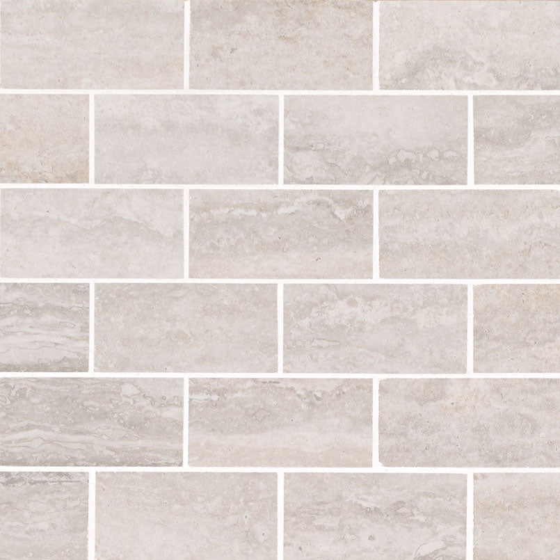 Veneto White 2X4 Mosaic Polished