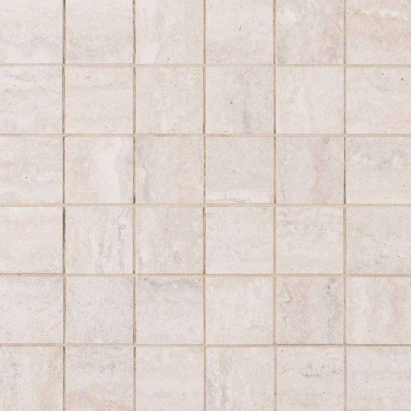 Veneto White 2X4 Mosaic Polished