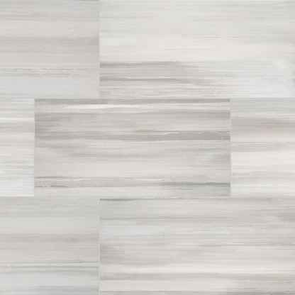 Watercolor Grigio Chevron 12X15 Mosaic