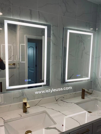 24" LED Ana Medicine Cabinet (Surface Mount/Recessed) (Left Hinge)