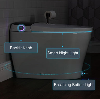 Model-2 Series 6000 G1W1 One-Piece Smart Toilet (Elongated)
