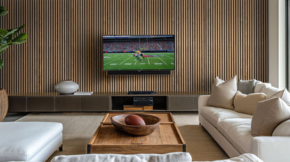 Natural Acoustic Wood Slat Panels