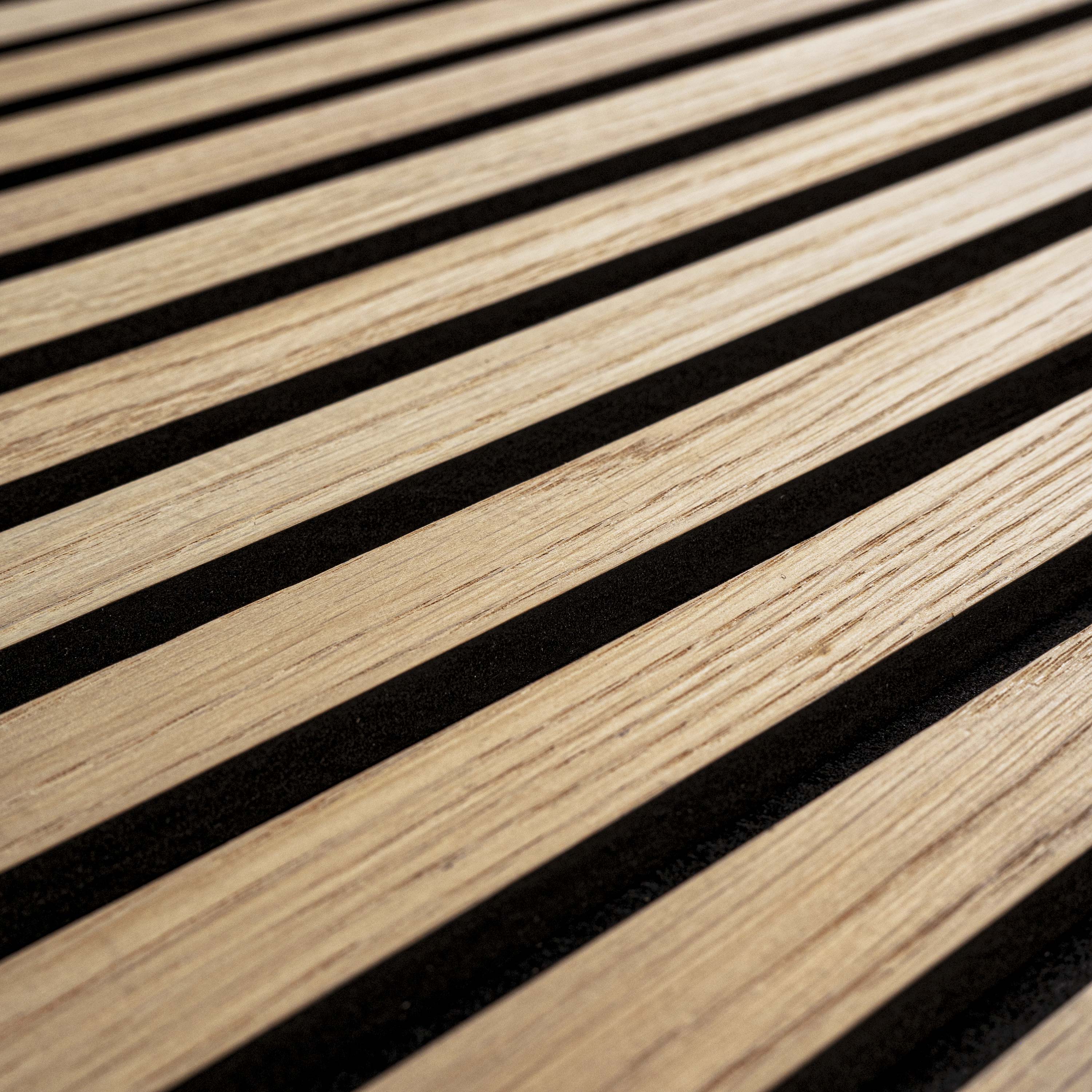 Natural Acoustic Wood Slat Panels