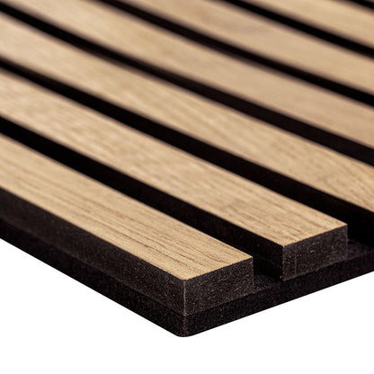 Natural Acoustic Wood Slat Panels