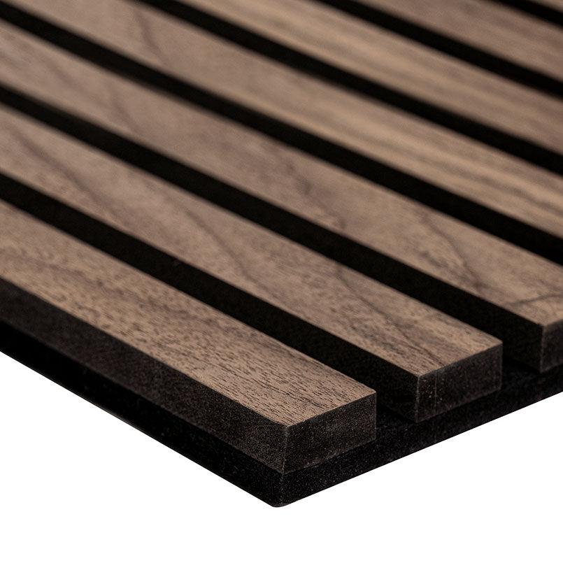 Tawny Acoustic Wood Slat Panels