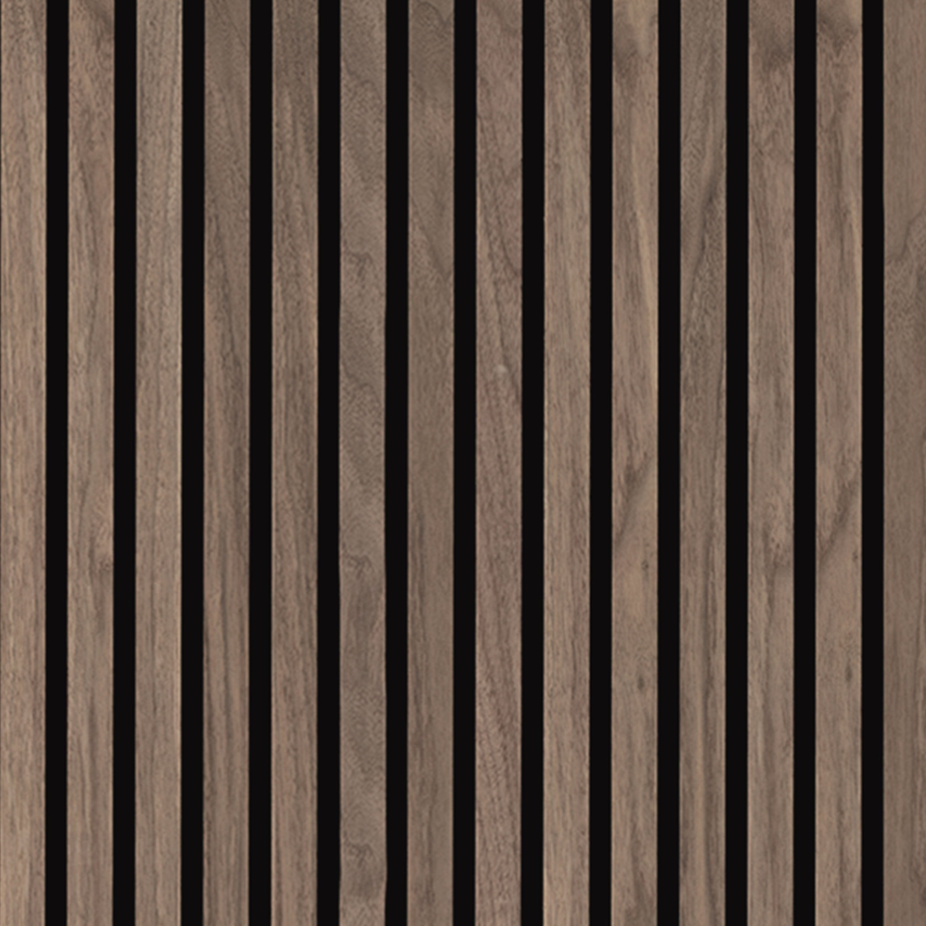 Tawny Acoustic Wood Slat Panels