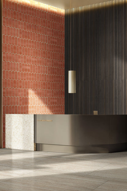 Umber Acoustic Wood Slat Panels