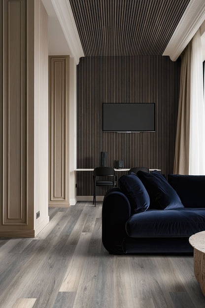 Umber Acoustic Wood Slat Panels