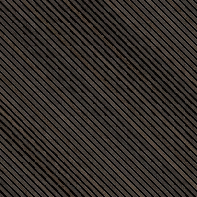 Umber Acoustic Wood Slat Panels