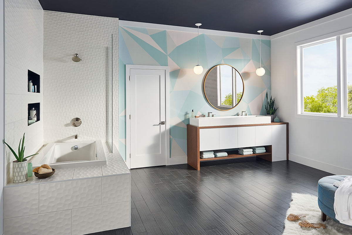 Adella Viso White 12x24 Satin