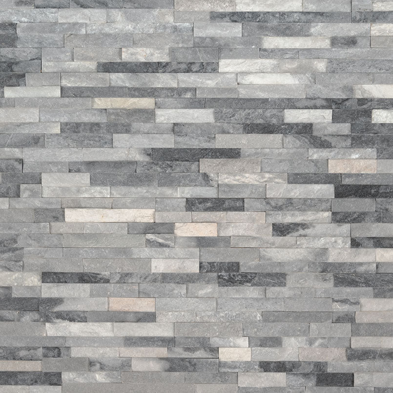 Alaska Gray Mini Stacked Stone Panels