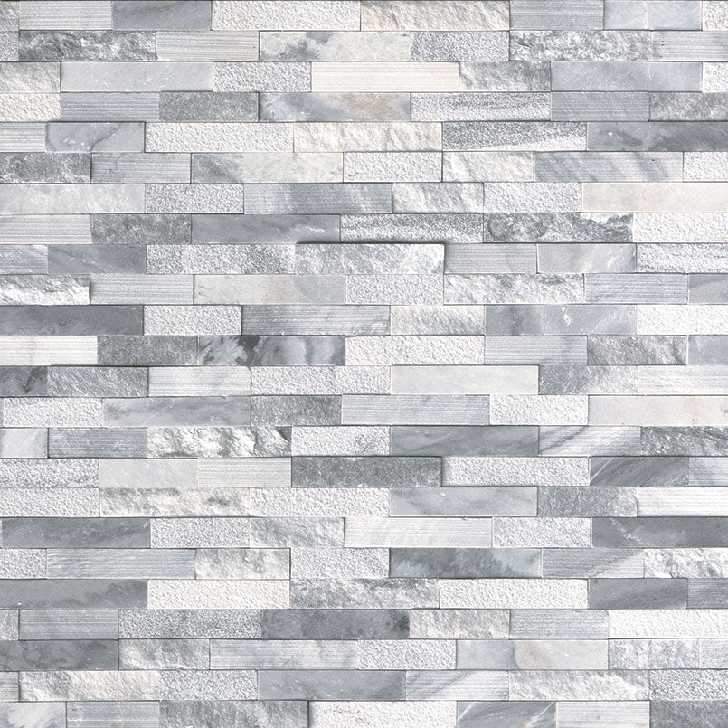RockMount™ Stacked Stone Panels - Alaska Gray Multi Finish