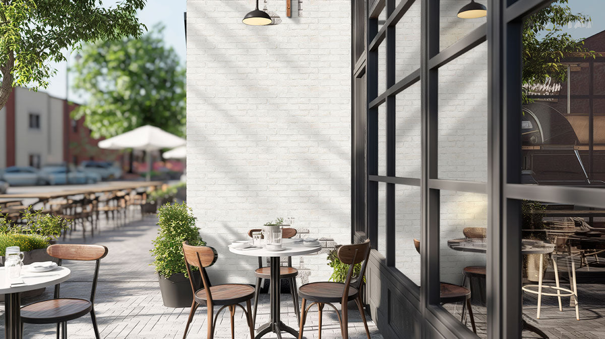 Alpine White Clay Brick 2.25x7.5