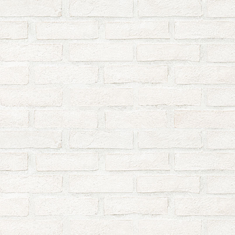 Alpine White Clay Brick 2.25x7.5