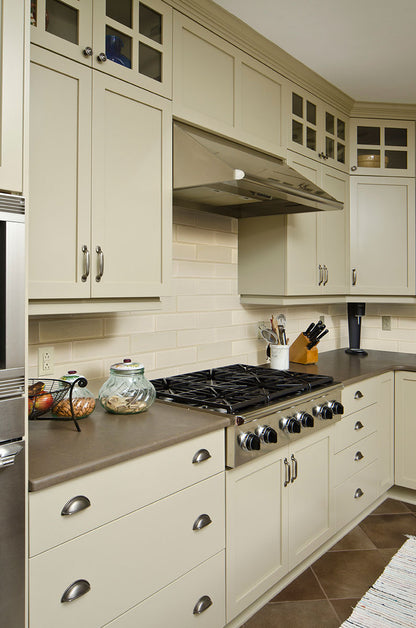 Antique White Glazed Handcrafted 4x12