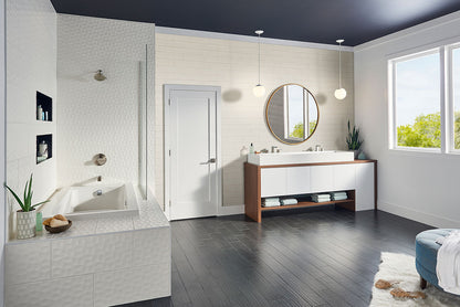 Antique White Glazed Handcrafted 4x12