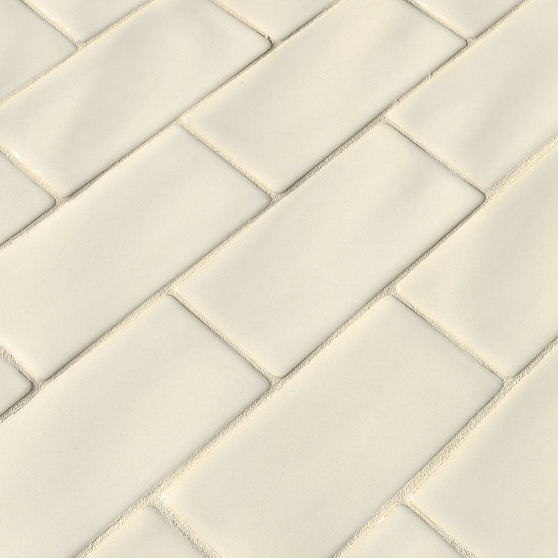 Antique White Subway Tile 3x6
